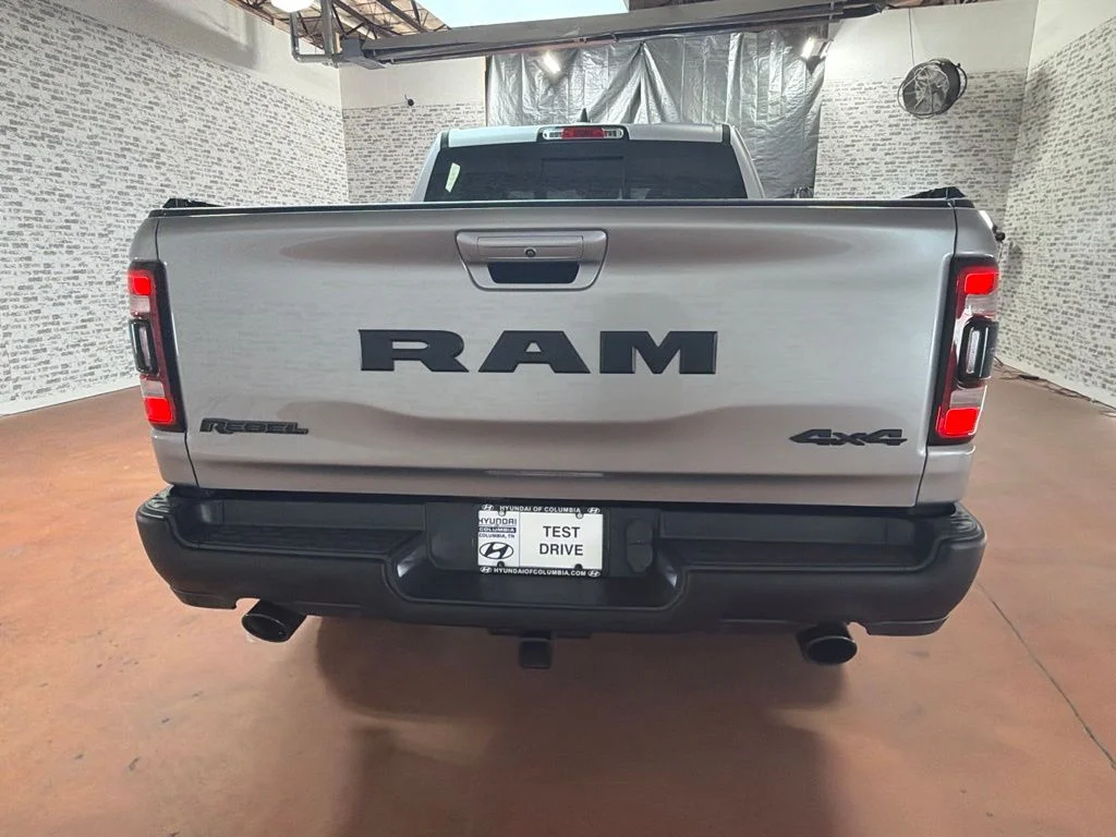 Used 2021 Billet Silver Metallic Clearcoat Ram Rebel image 5