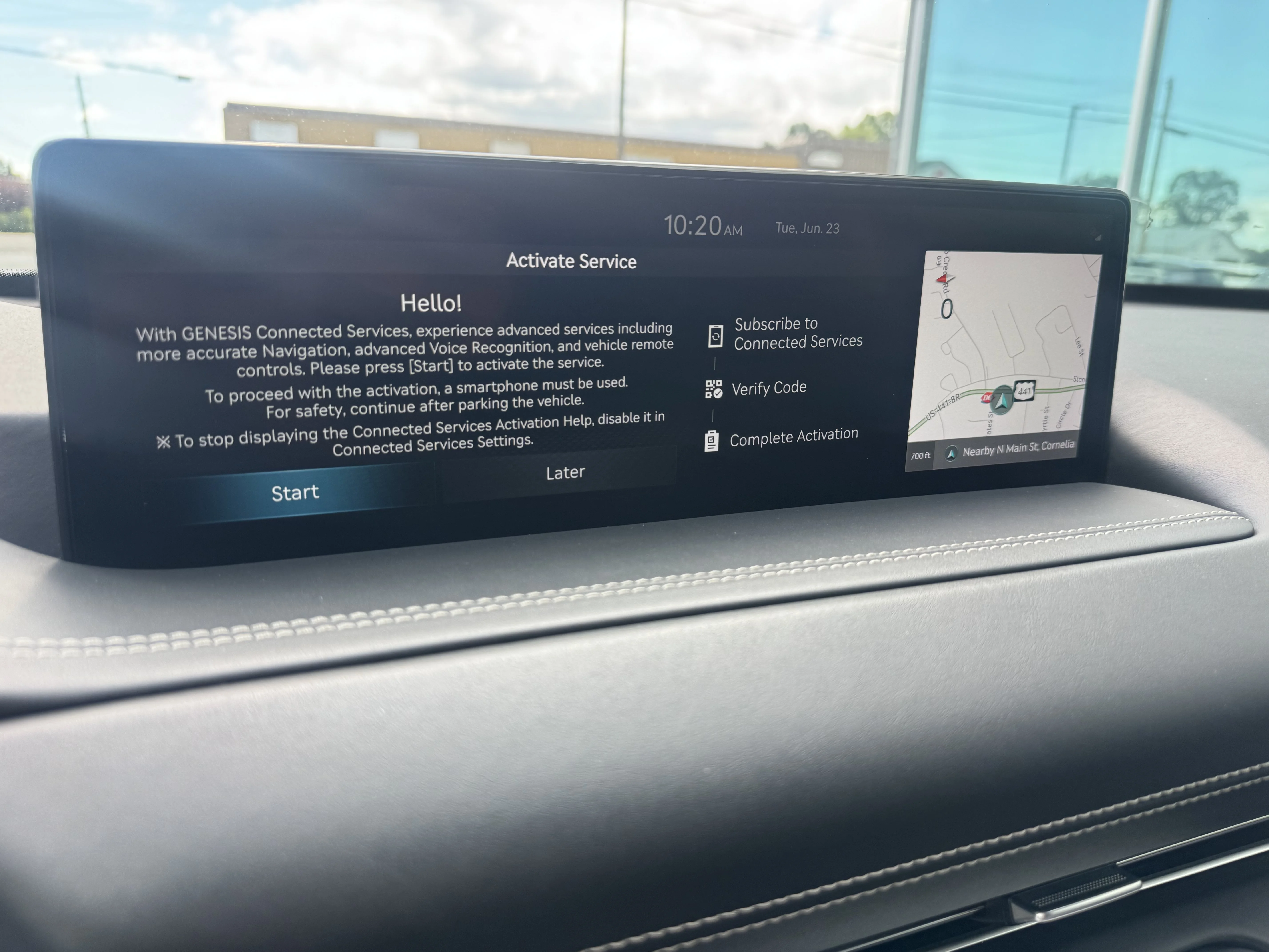 Used 2022 Adriatic Blue Genesis  image 14