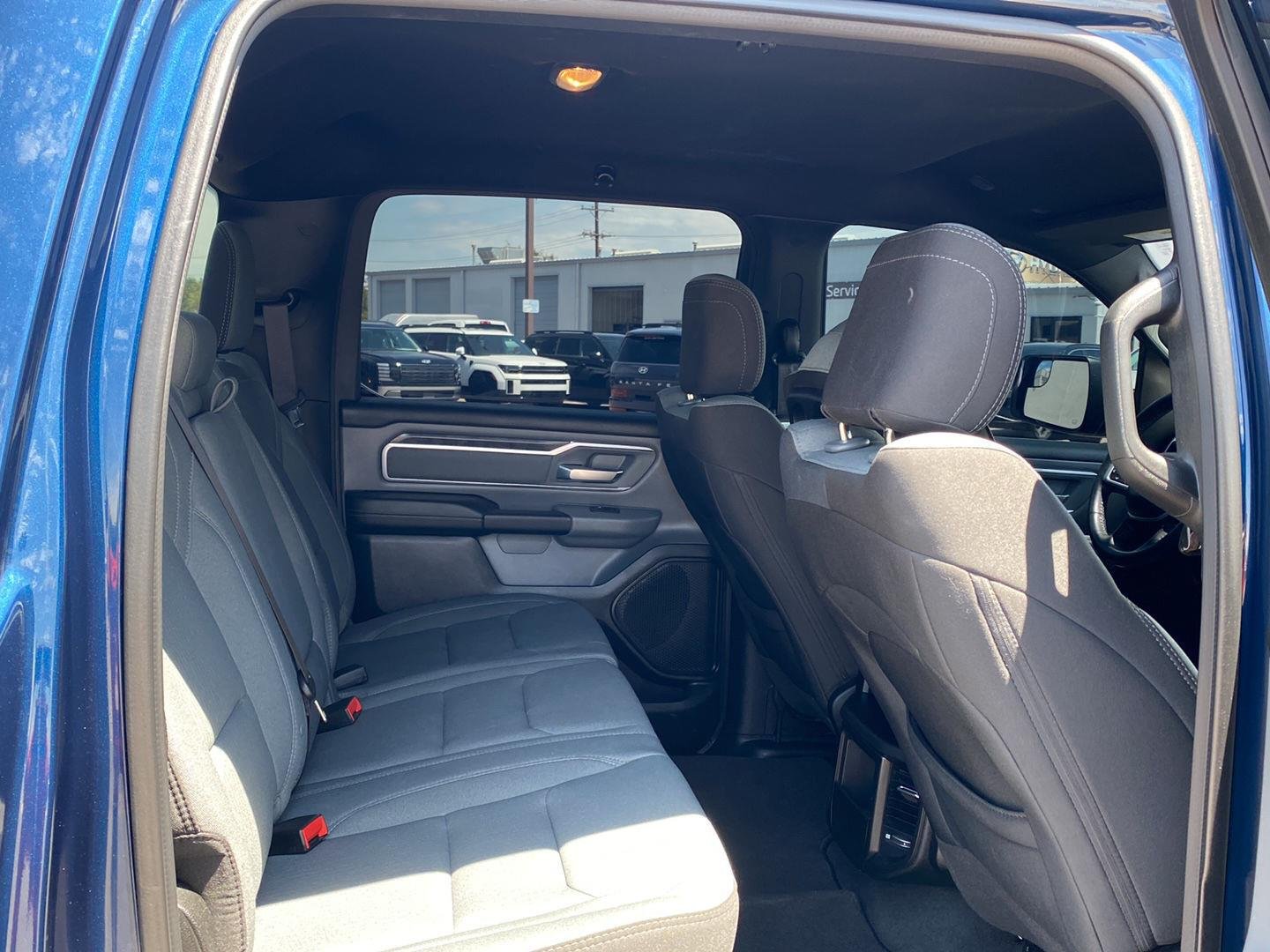 Used 2022 Patriot Blue Pearlcoat Ram Big Horn image 17