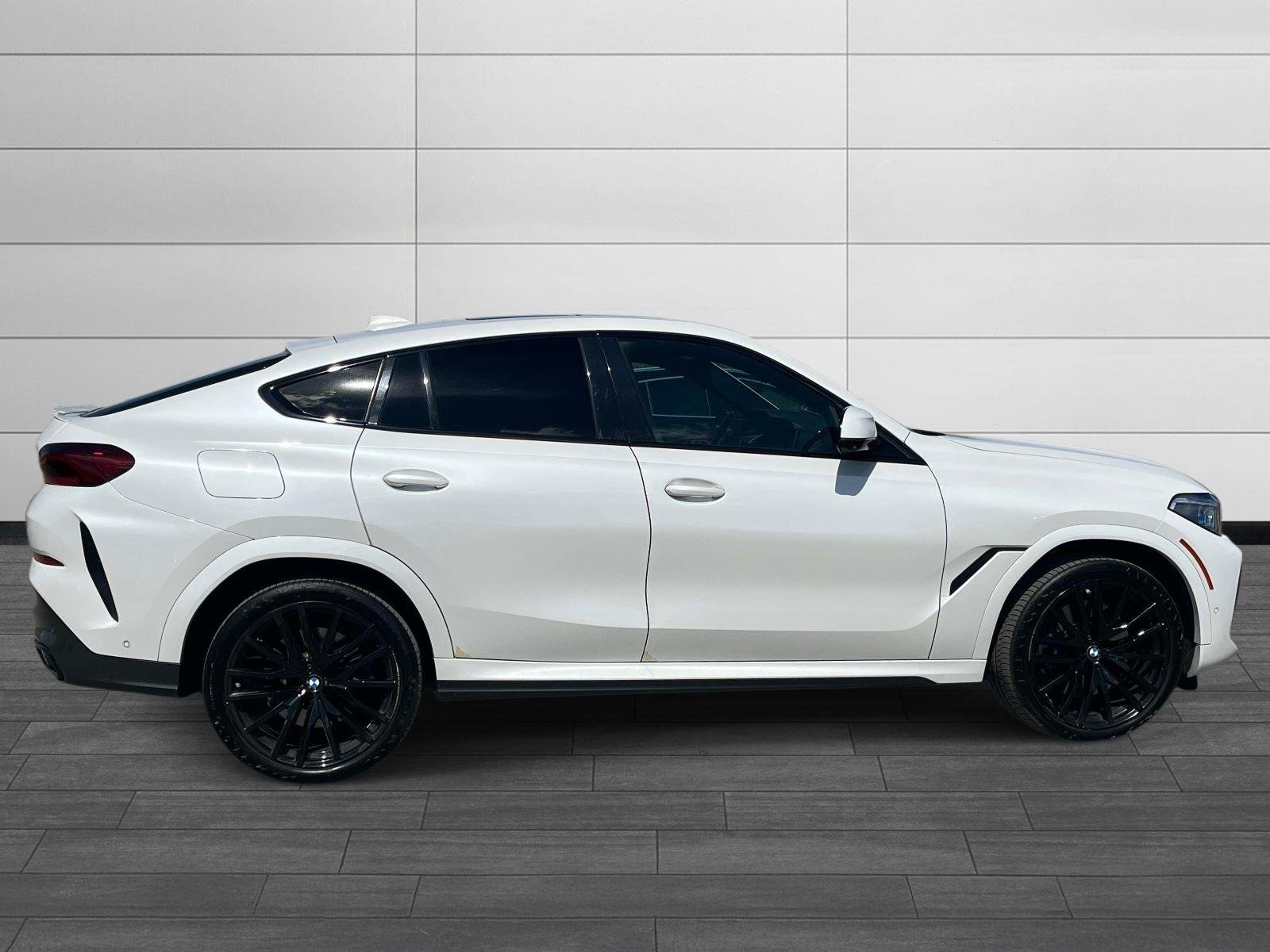 Used 2021 Mineral White Metallic BMW M50i image 2