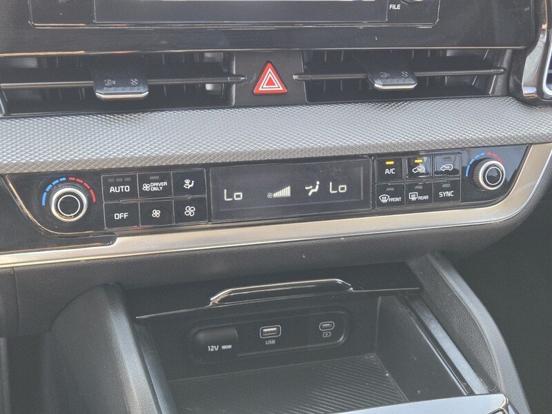 Used 2023 Snow White Pearl KIA LX AWD image 21