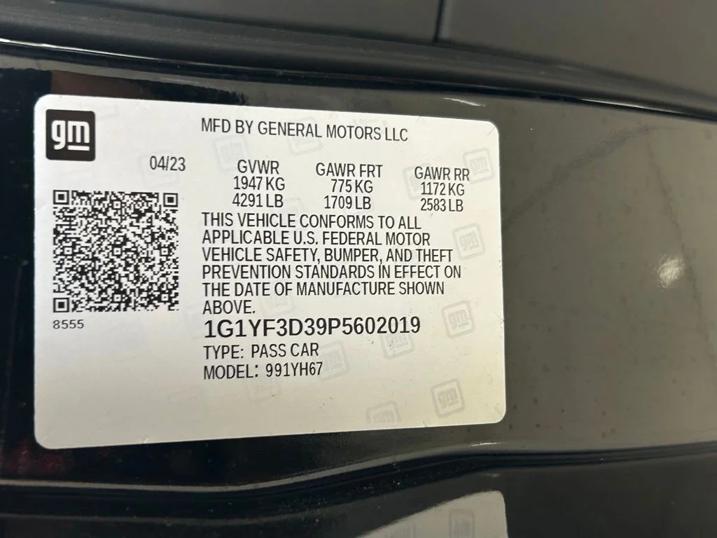 Certified Used 2023 Black Chevrolet Z06 image 44