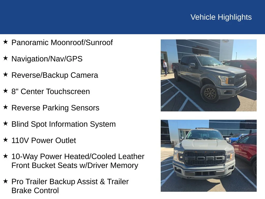 Used 2020 Abyss Gray Metallic Ford Lariat image 6