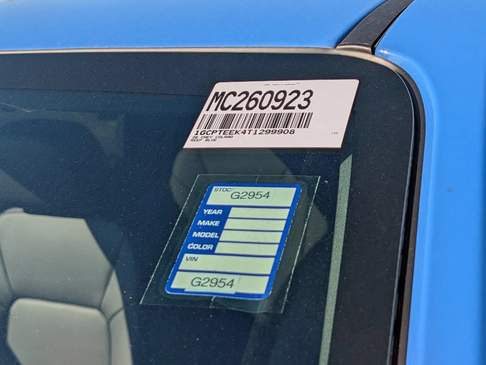 New 2026 Reef Blue Metallic Chevrolet Trail Boss image 36