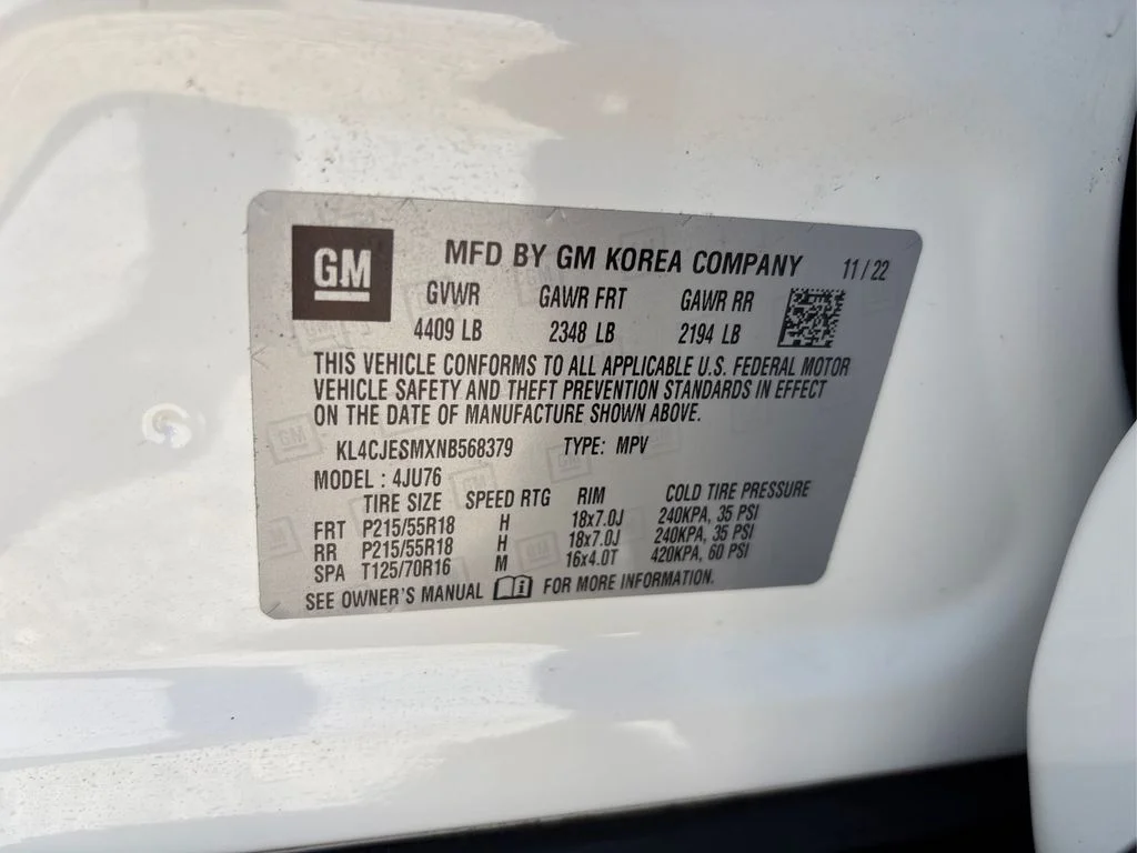 Used 2022 White Buick Preferred image 16
