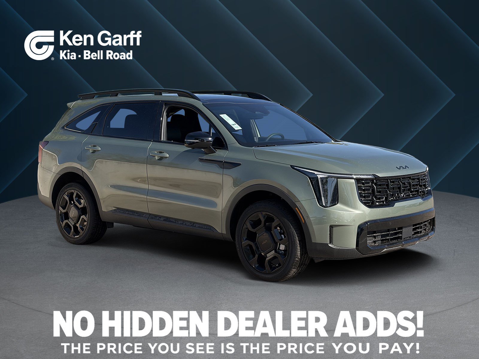 New 2026 Jungle Green Kia X-Line SX Prestige AWD image 1