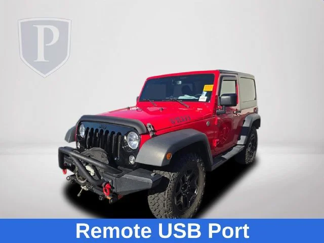 Used 2016 Firecracker Red C Jeep Willys Wheeler image 11