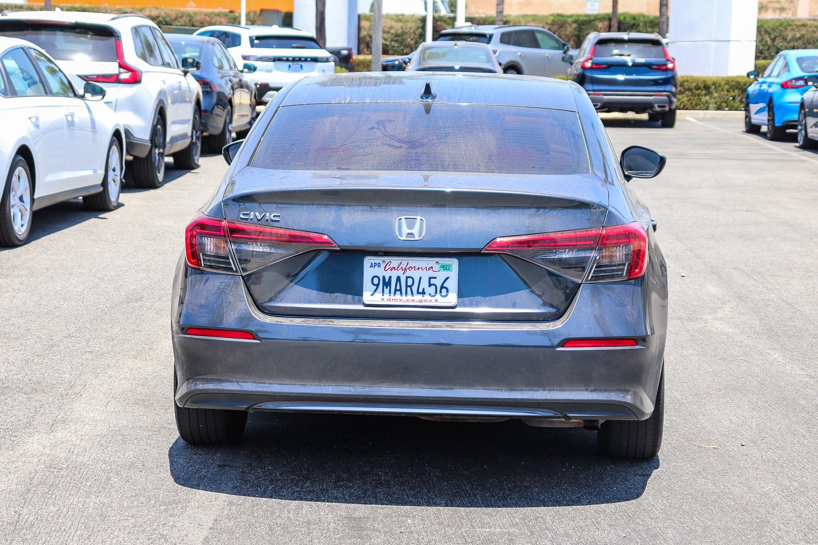 Certified Used 2024 Meteorite Gray Metallic Honda LX image 12