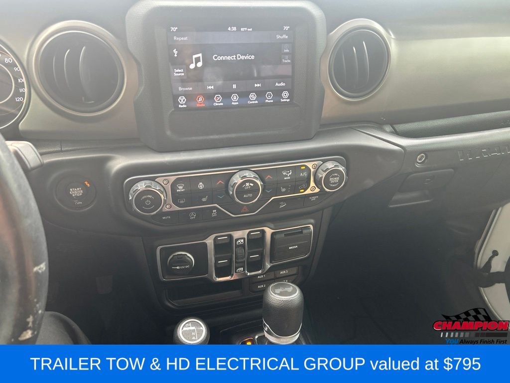 Used 2020 White Jeep Unlimited Sport S image 10