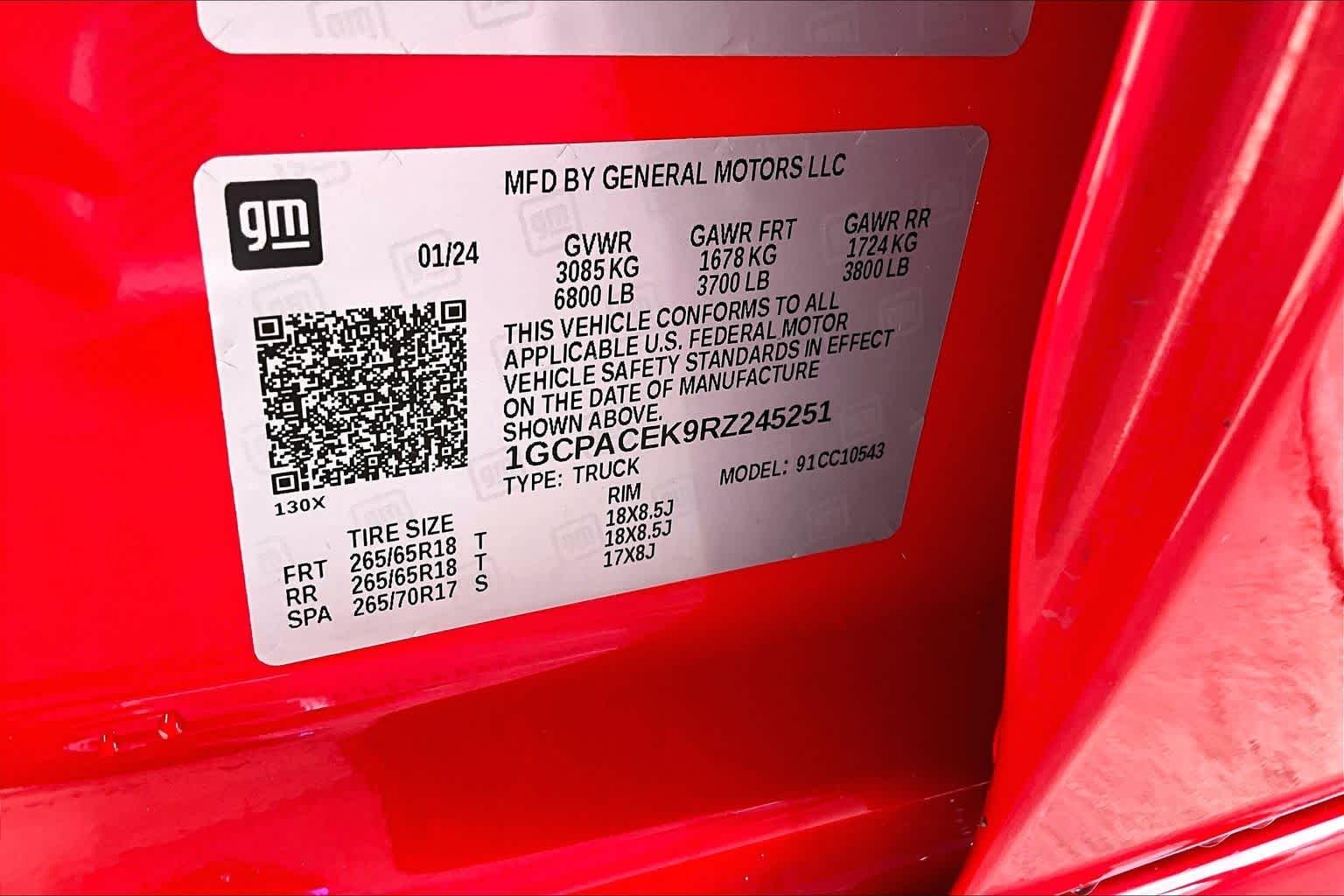 Used 2024 Red Hot Chevrolet LT image 31