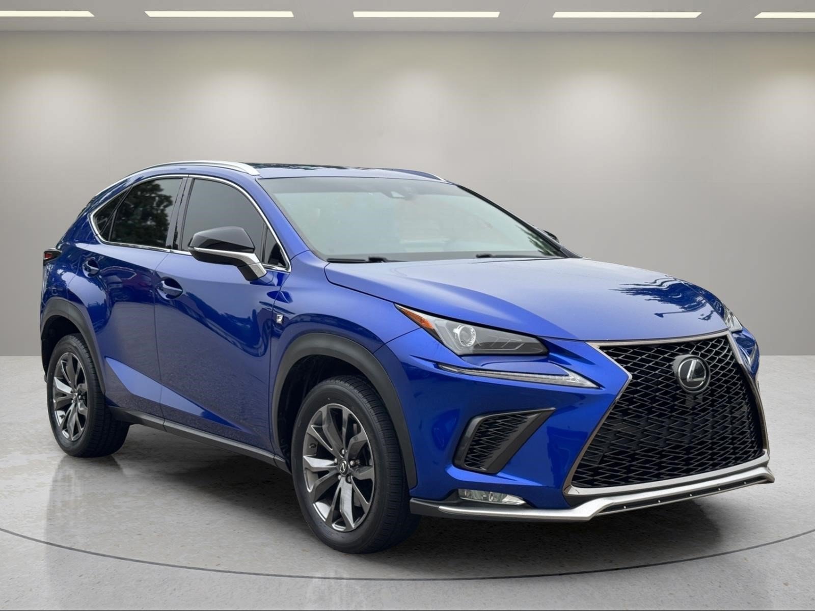 Used 2018 Ultrasonic Blue Mica 2.0 Lexus NX 300 F Sport image 7