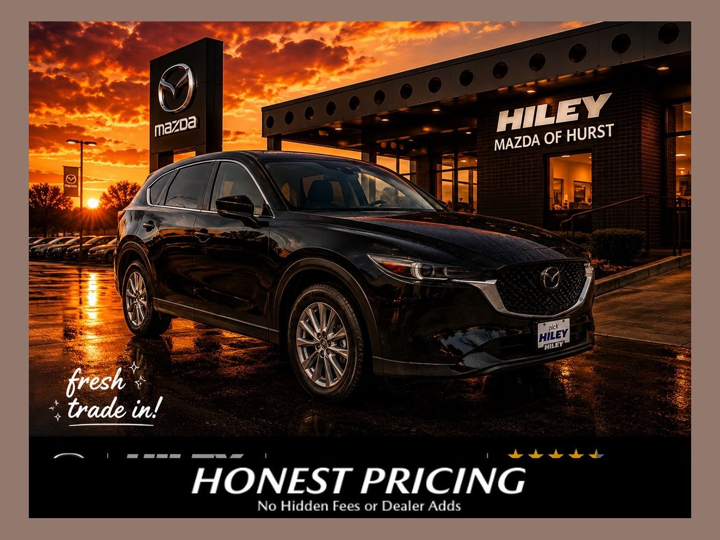 Jet Black 2024 Mazda CX-5 SUV / Crossover All-Wheel Drive 