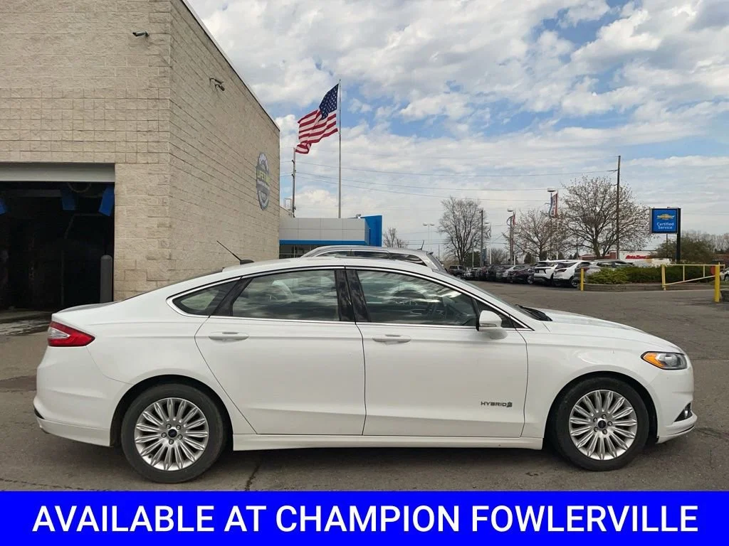 Used 2015 Ford Fusion Hybrid SE with VIN 3FA6P0LU2FR310850 for sale in Fowlerville, MI