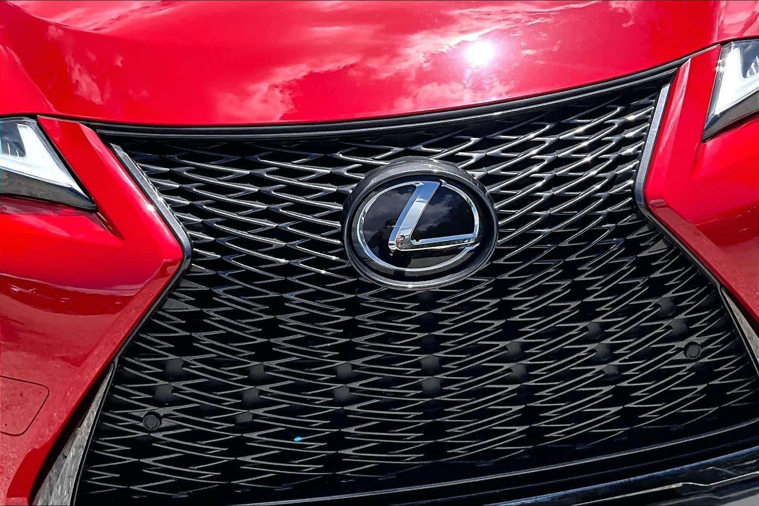 Used 2024 Redline with Obsidian Roof Lexus F SPORT Design image 30