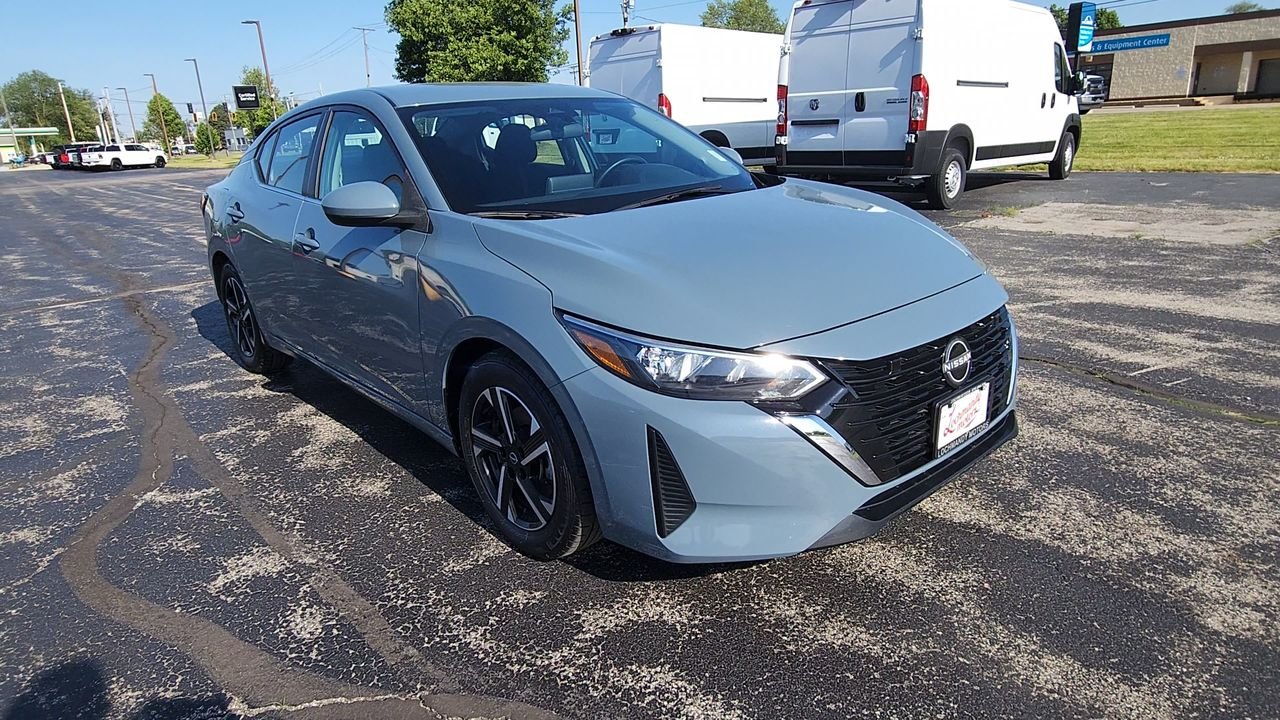 Used 2024 Atlantic Gray Metallic Nissan SV image 2