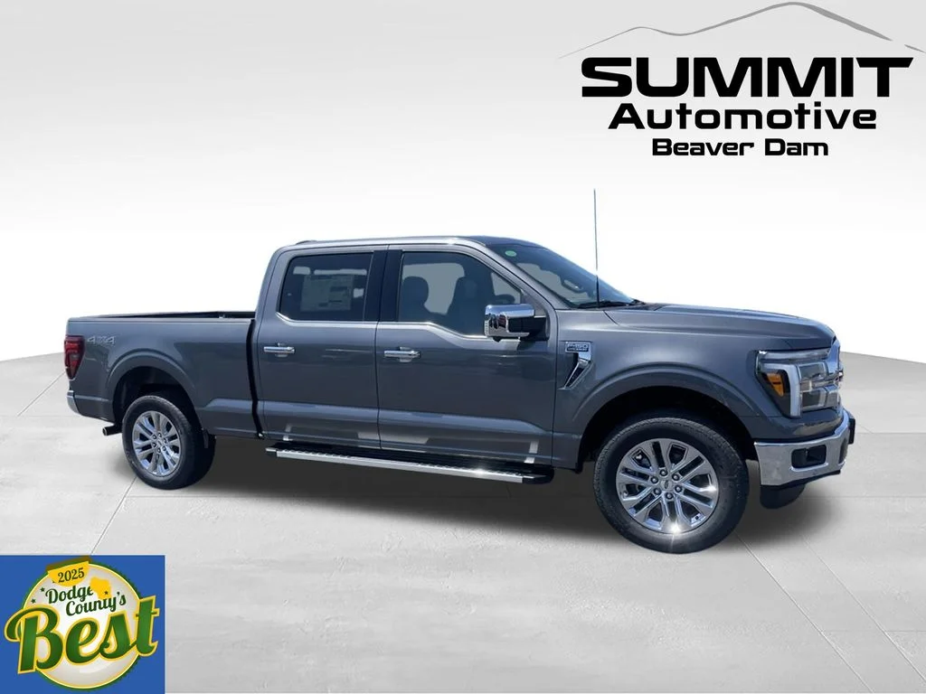 New 2026 Carbonized Gray Metallic Ford Lariat® image 1