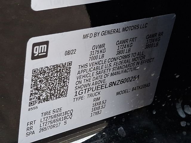 Used 2022 Black GMC AT4 image 28