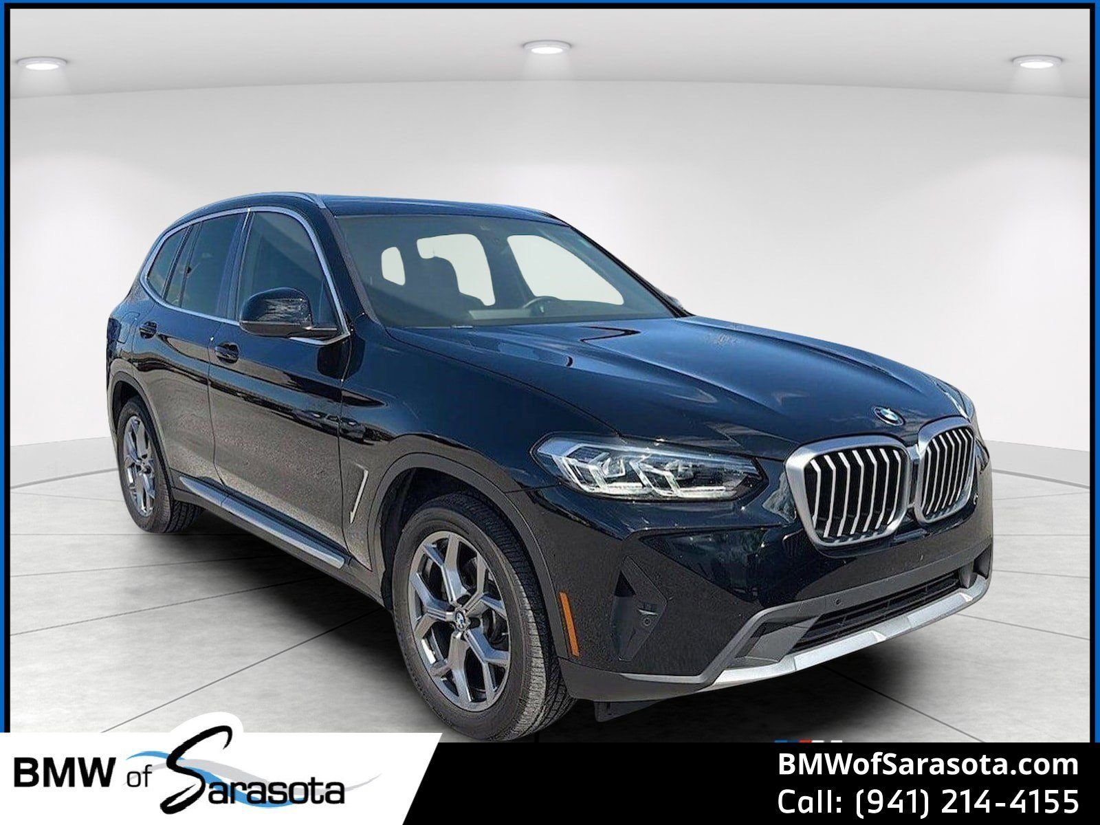 Jet Black 2024 BMW X3 sDrive30i RWD SUV / Crossover Rear-Wheel Drive