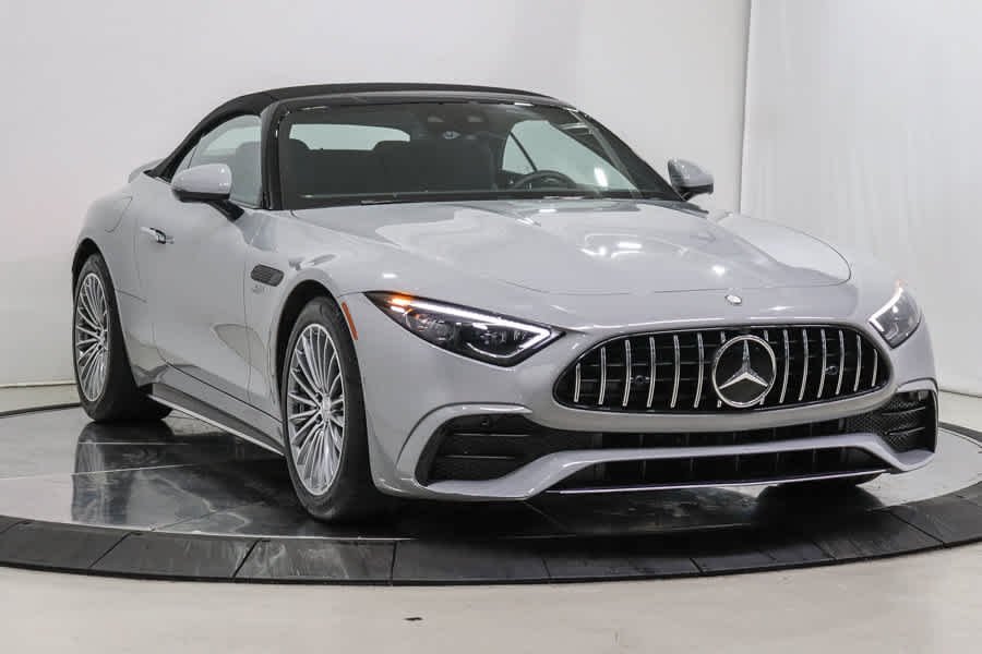 Certified Used 2023 MANUFAKTUR Alpine Grey Mercedes-Benz AMG® SL 43 image 3