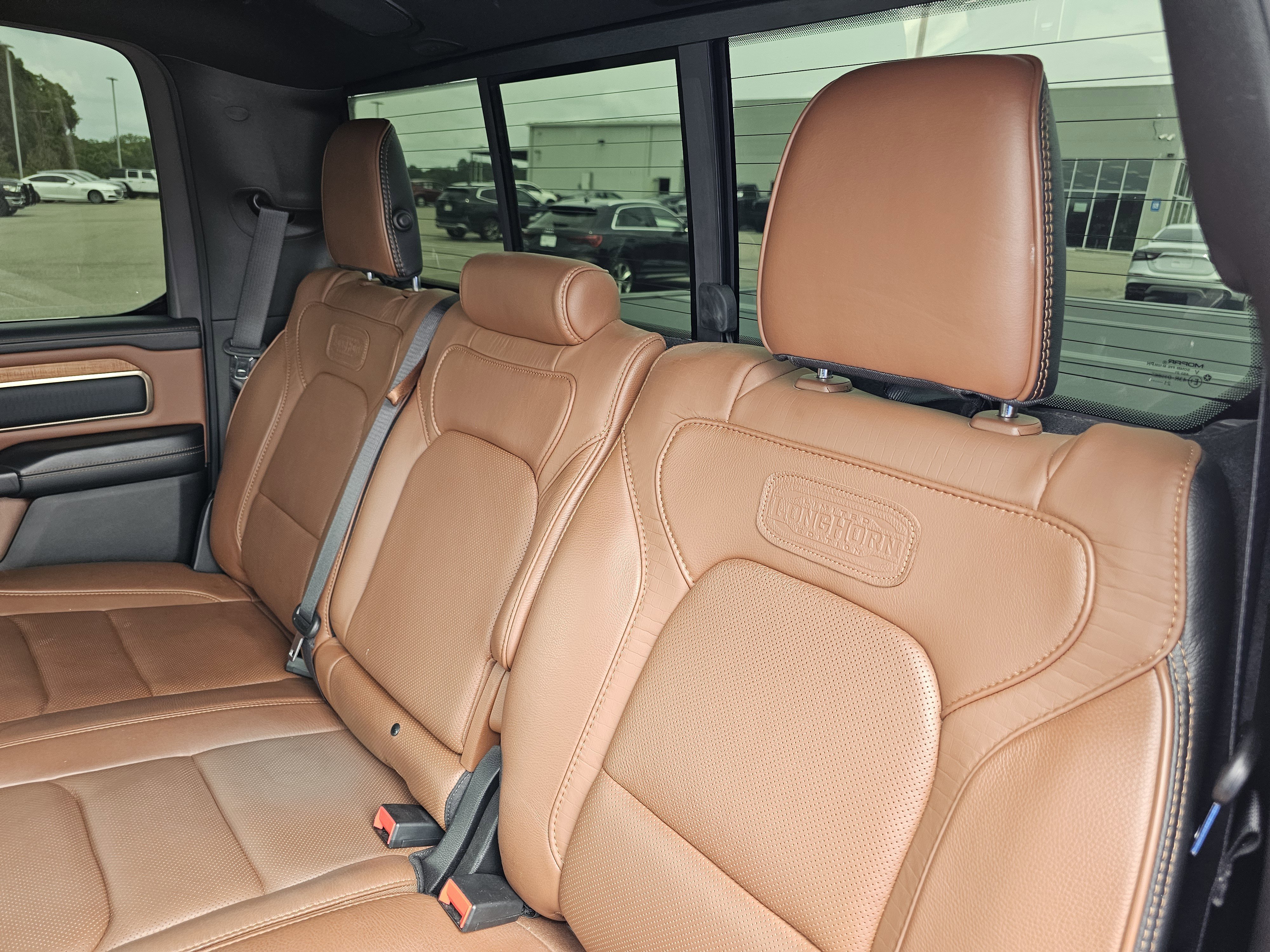 Used 2022 Diamond Black Crystal Pearlcoat Ram Longhorn image 35