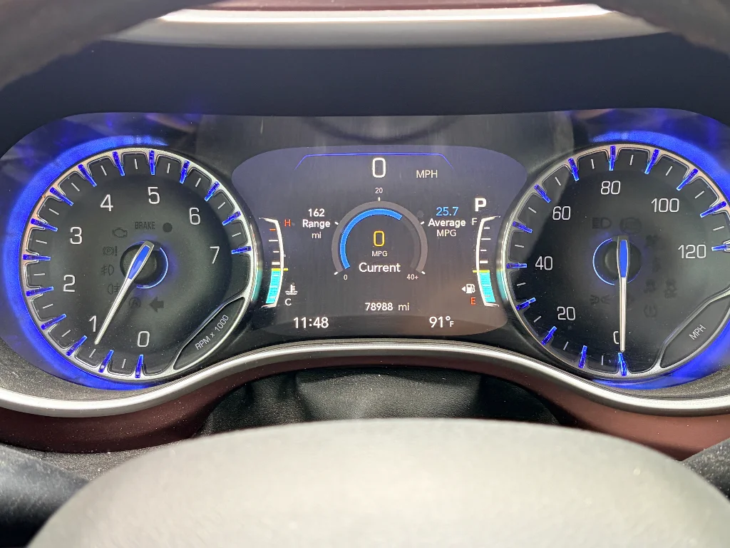 Used 2020 Ocean Blue Metallic Chrysler Touring L Plus 35th Anniversary image 12