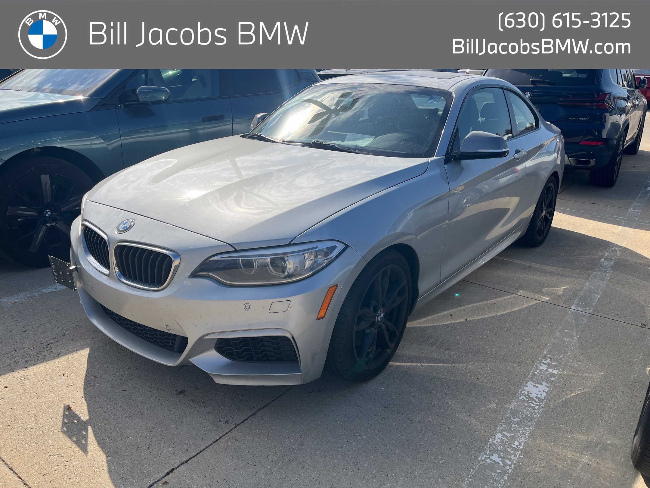 Used 2016 Glacier Silver Metallic BMW M235i image 1