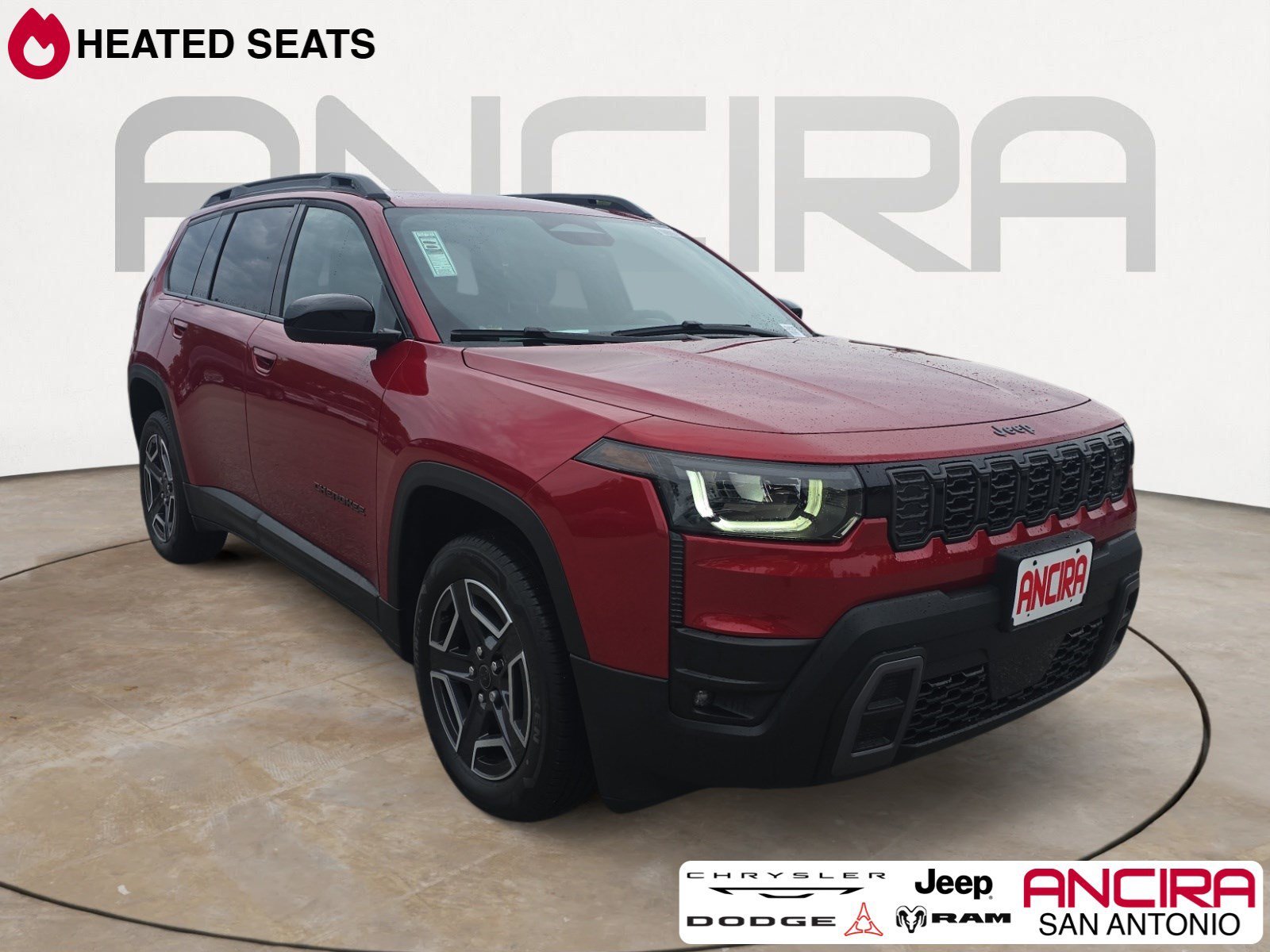 New 2026 Red Hot Pearlcoat Jeep Laredo image 1