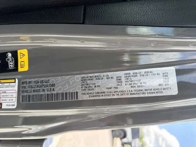 Used 2023 Gray Jeep Sport image 34