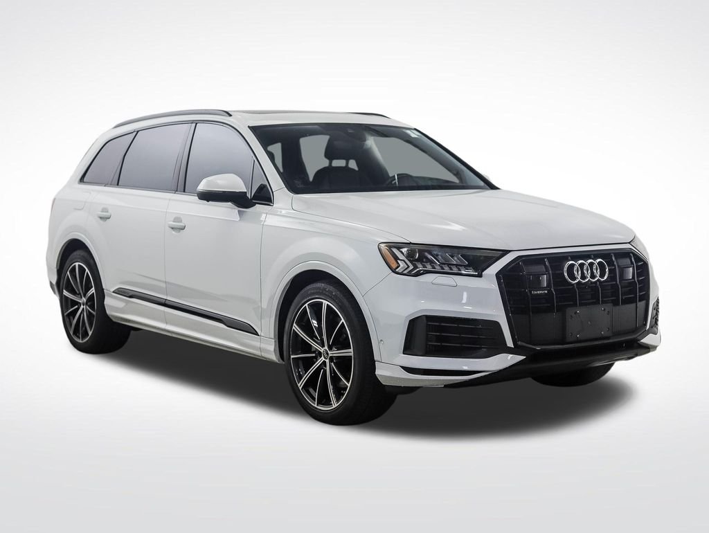 Used 2022 Glacier White Metallic Audi 55 Prestige image 7