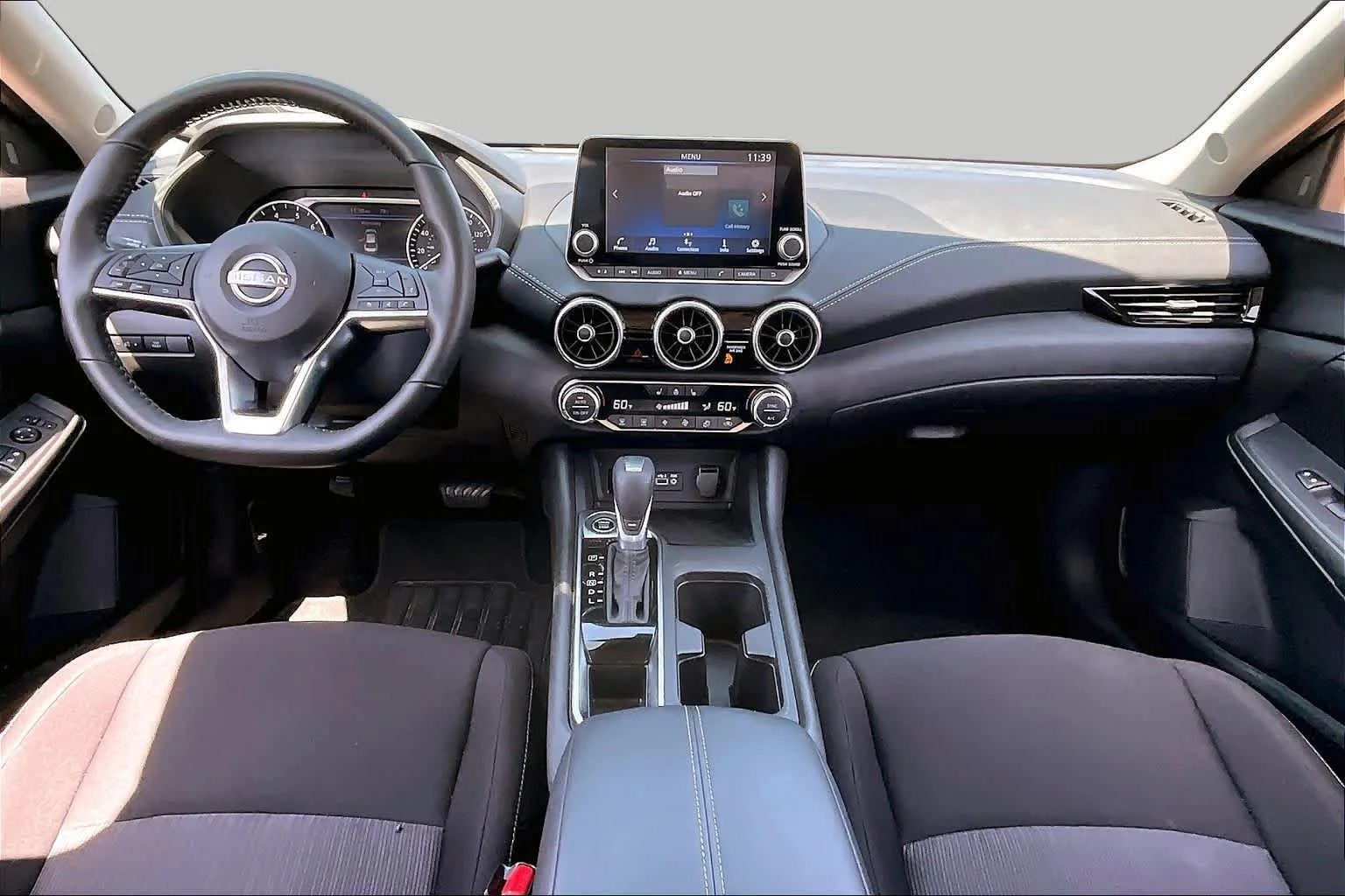 Certified Used 2025 Atlantic Gray Metallic Nissan SV image 14