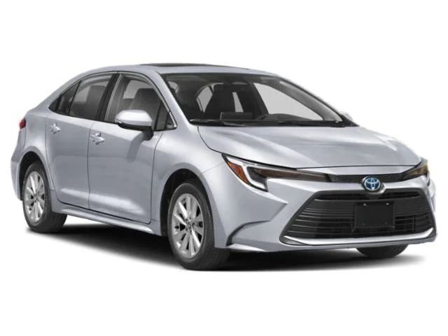 Used 2023 Midnight Black Metallic Toyota Hybrid XLE image 9