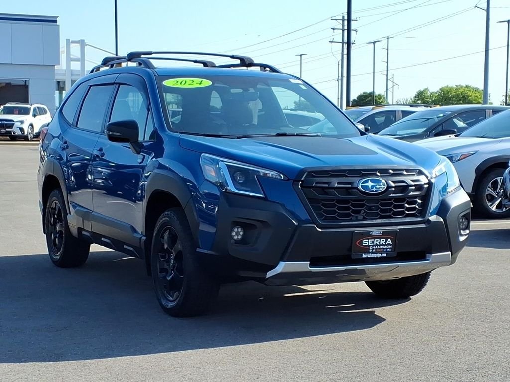 Certified Used 2024 Geyser Blue Subaru Wilderness image 16