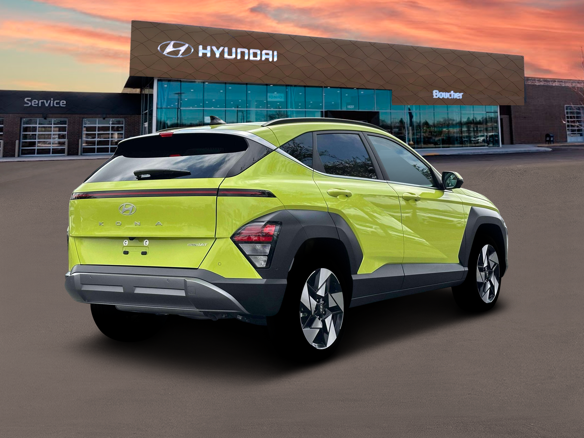 New 2026 Neoteric Yellow Hyundai Limited AWD image 5