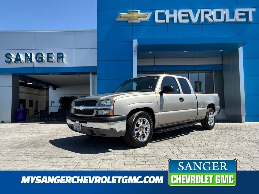 Light Pewter Metallic 2003 Chevrolet Silverado 1500 Pickup Truck Rear-Wheel Drive 
