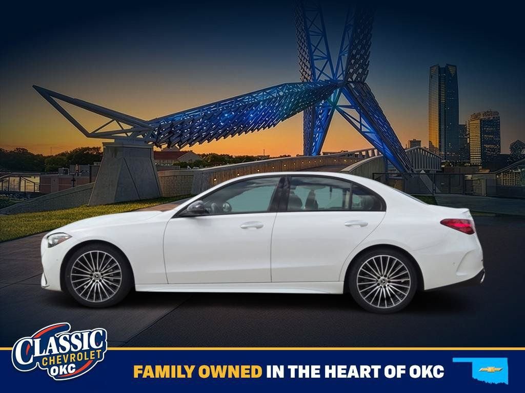 Used 2024 White Mercedes-Benz C 300 image 4