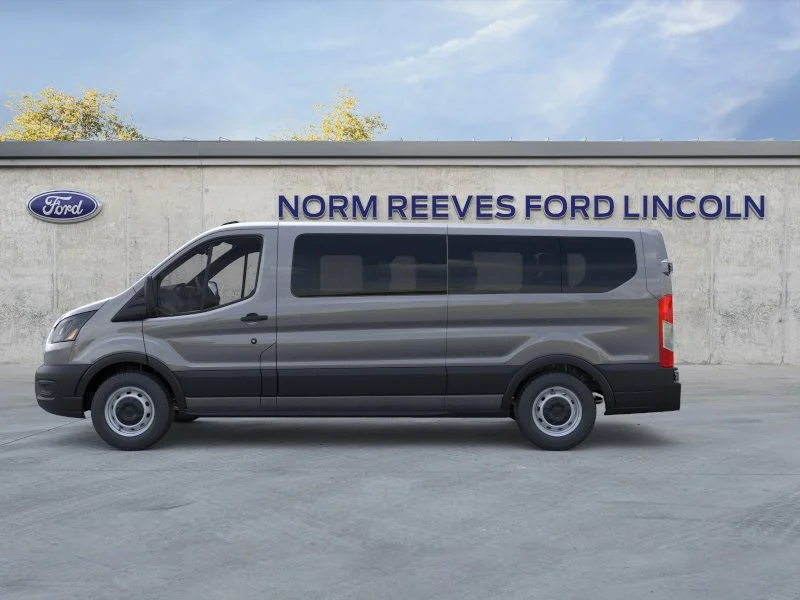 New 2026 Carbonized Gray Metallic Ford Passenger Van XL image 3