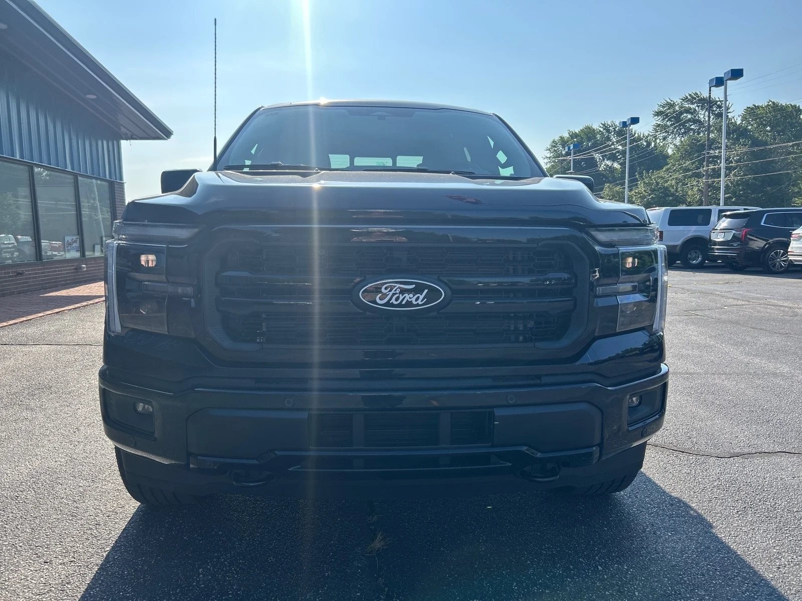 New 2026 Antimatter Blue Metallic Ford LARIAT image 3