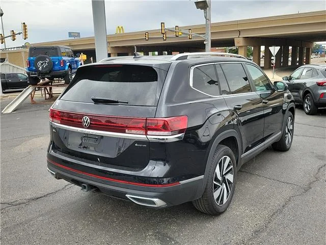Used 2025 Deep Black Pearl Volkswagen 2.0T SEL All-Wheel Drive 4MOTION image 3