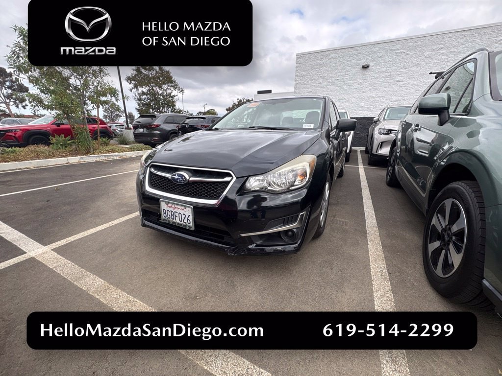 Used 2015 Crystal Black Silica Subaru 2.0i image 1