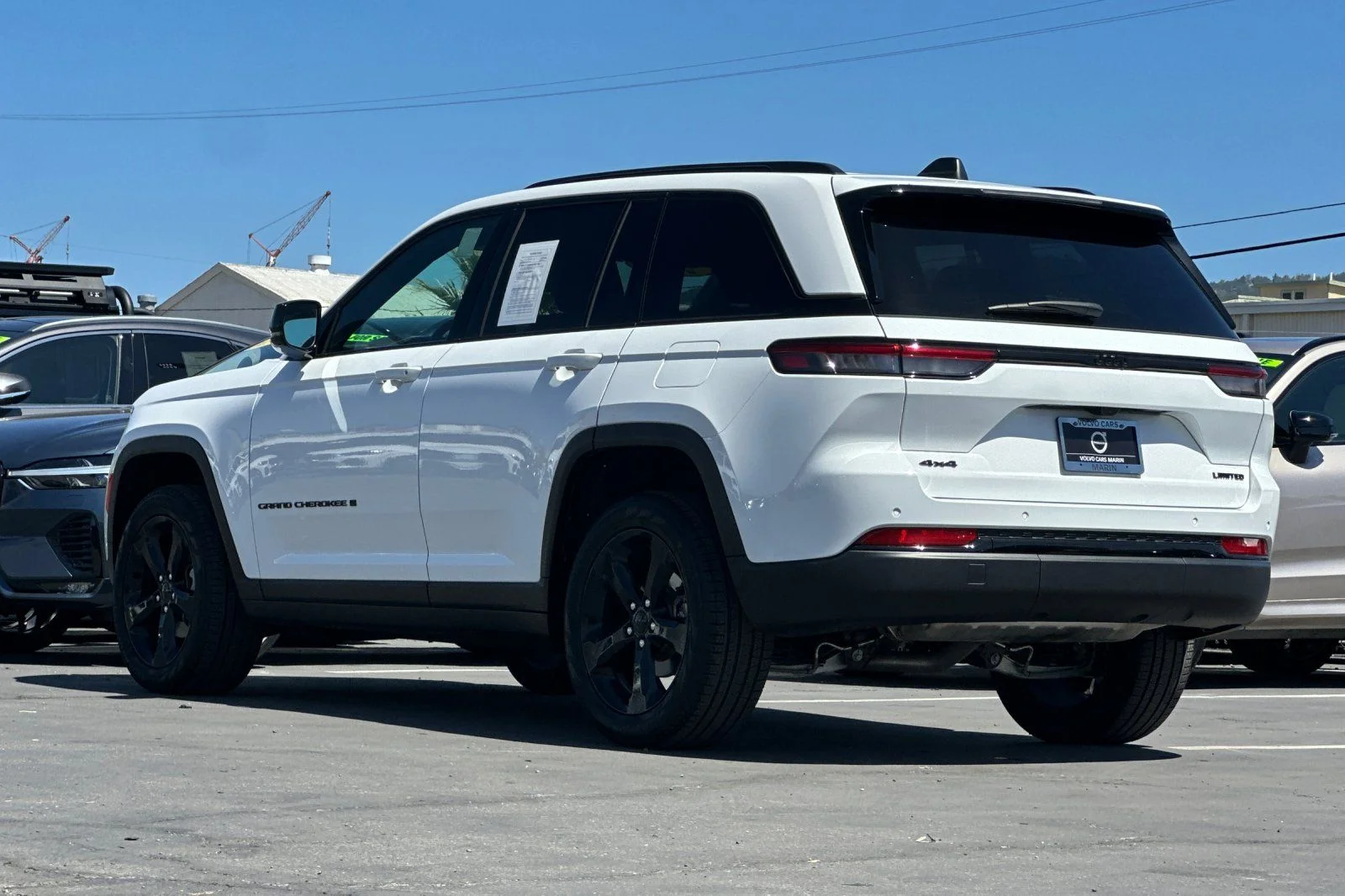 Used 2025 Bright White Clearcoat Jeep Limited image 6