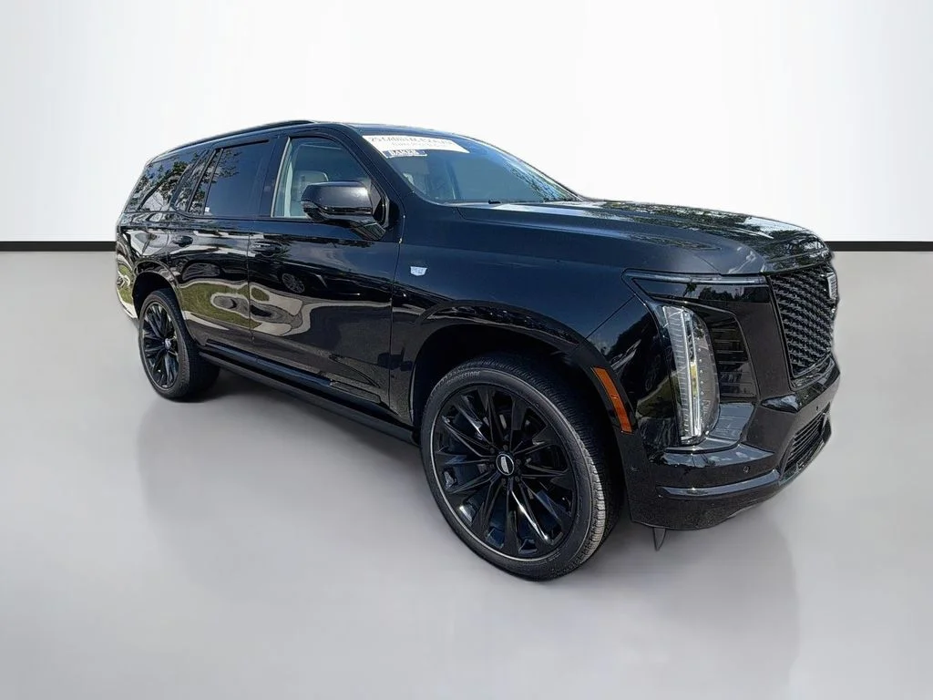 Used 2025 Black Cadillac Sport Platinum image 3