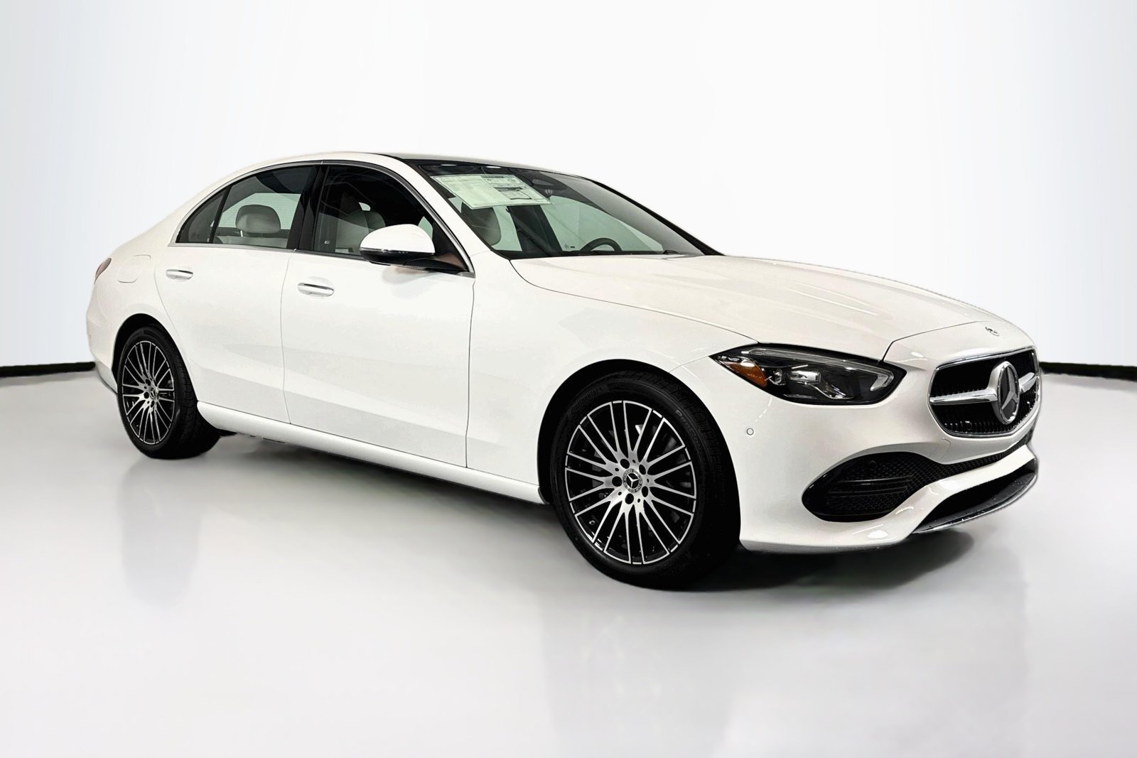 New 2026 Polar White Mercedes-Benz C 300 image 3