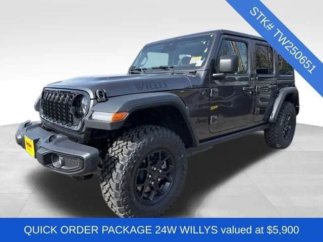 New 2026 Granite Crystal Metallic Clear-Coat Exterior Paint Jeep Willys image 3