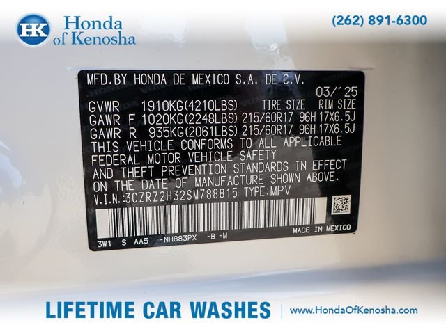 2025 Honda HR-V LX - Photo 27