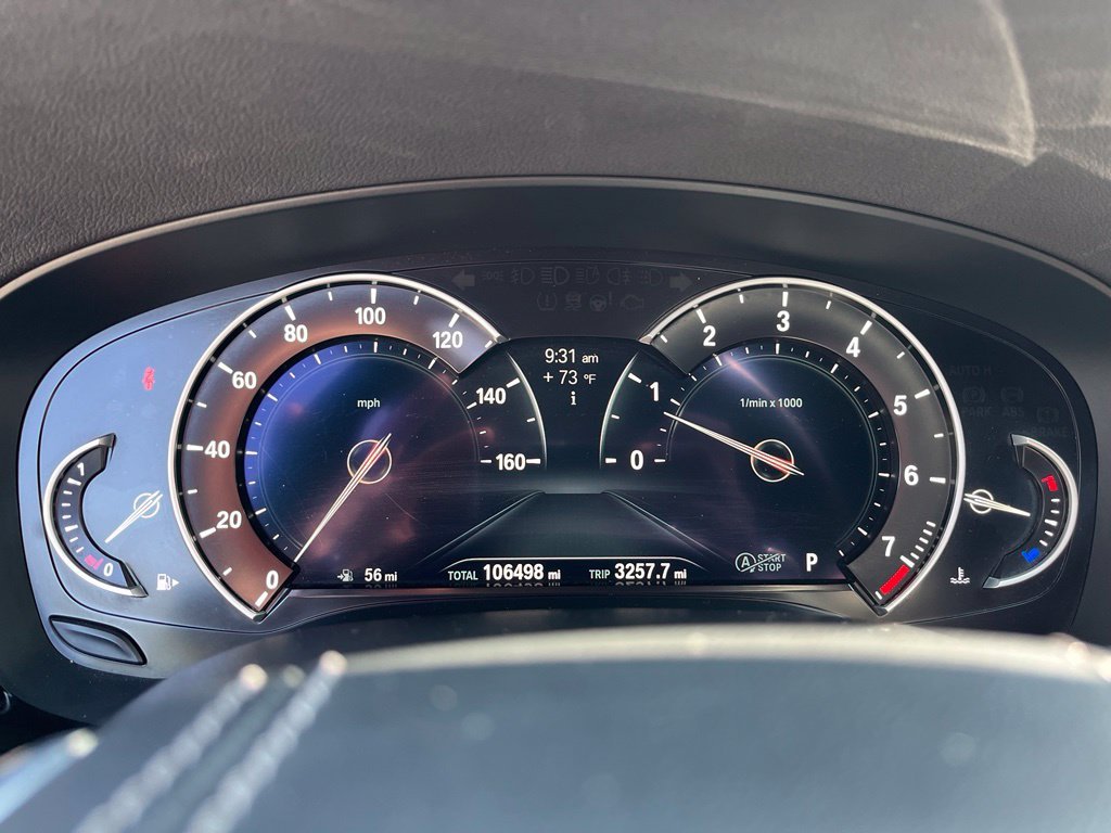 Used 2018 Black BMW 540i xDrive image 40