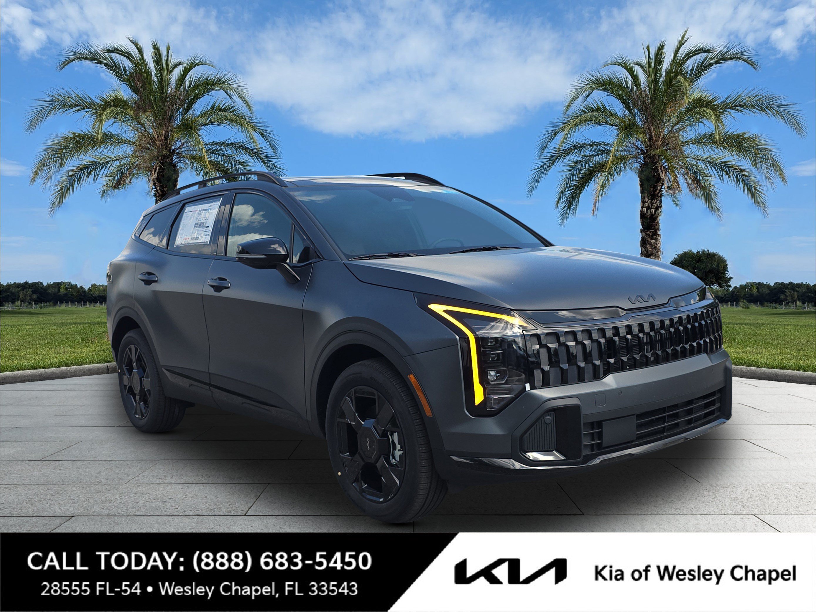 New 2026 Shadow Matte Gray Kia X-Line image 1