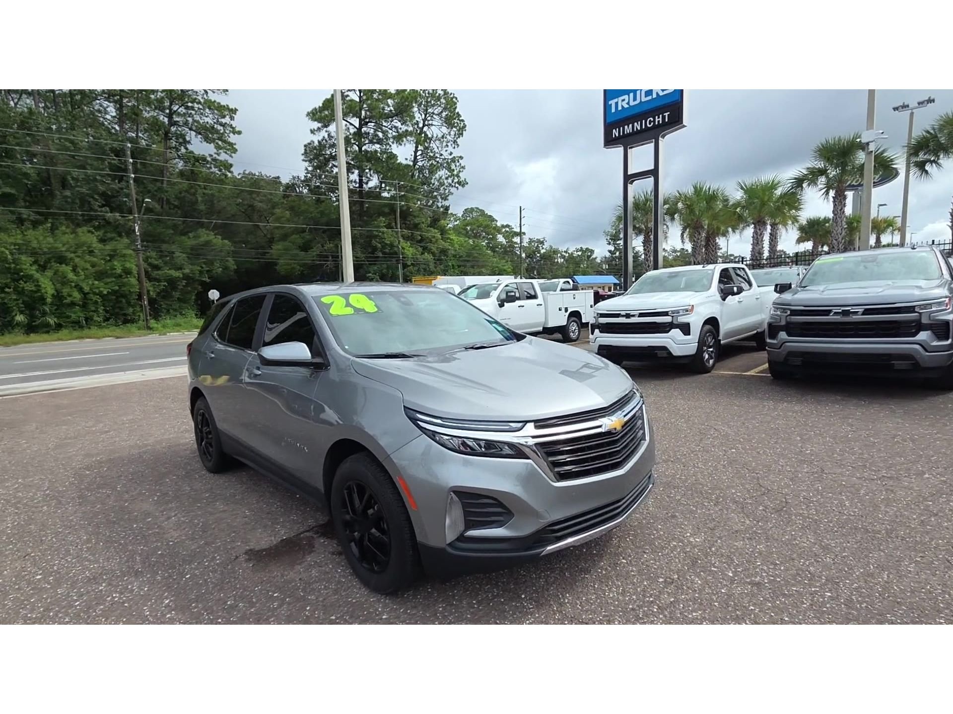 Used 2024 Sterling Gray Metallic Chevrolet LT image 2