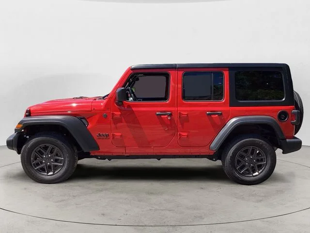 Certified Used 2025 Red Clearcoat Jeep Sport S image 2