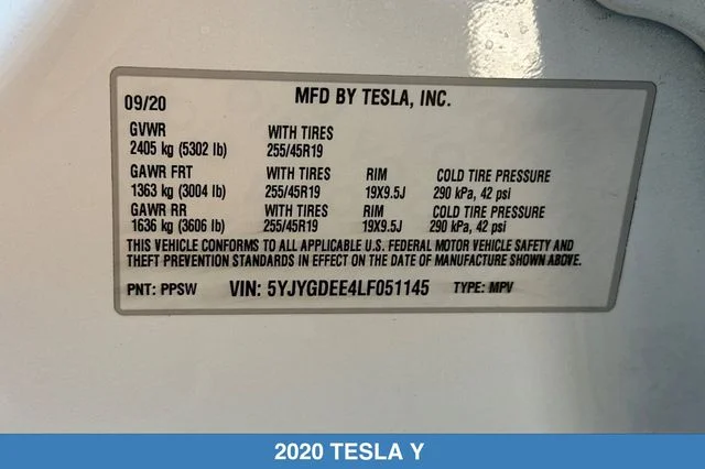 Used 2020 White Tesla Long Range image 32