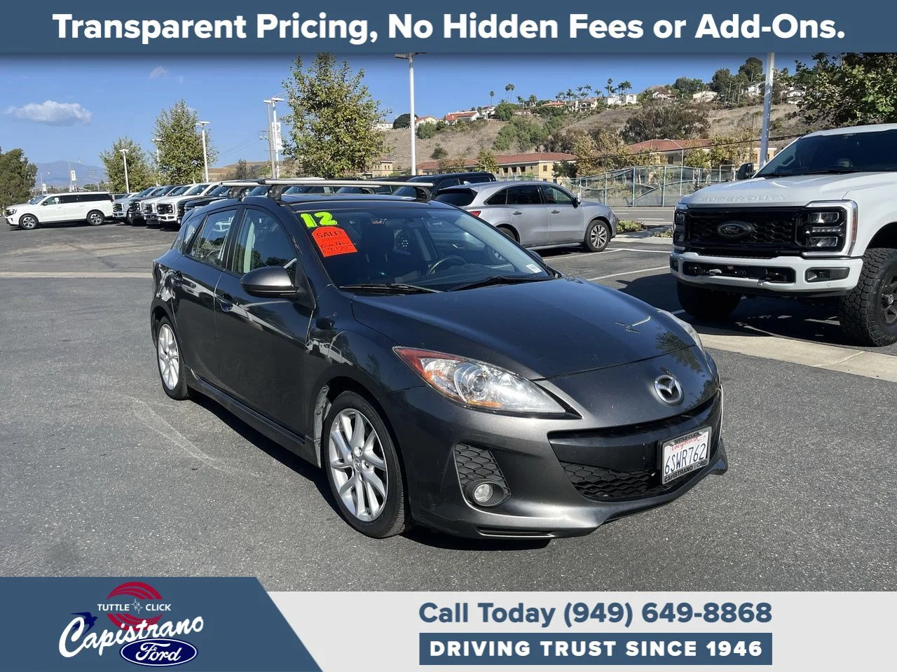 Used 2012 Graphite Mica Mazda s Touring image 12